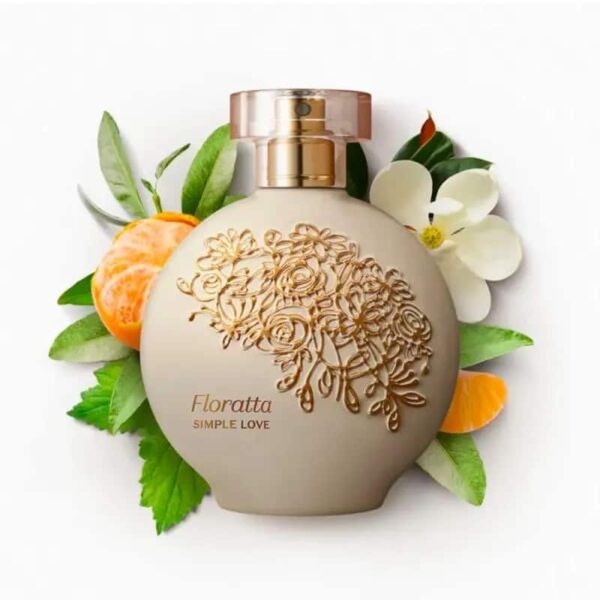 Floratta Simple Love Eau de Toilette acredita que mesmo num mundo tão complexo, o amor pode ser simples. Por isso, a fragrância é inspirada no Muguet (ou lírio do vale). O Muguet é uma flor tão delicada, perfumada e bela que se tornou símbolo de boa sorte, esperança e principalmente amor – as suas flores parecem sinos, sendo usadas pelos povos celtas como amuletos de proteção. Por toda a Europa os marinheiros tinham por hábito oferecer um bouquet à pessoa amada ao regressarem de longas viagens. Floratta Simple Love é então uma fragrância feminina delicada, que te incentiva a dizer sim aos momentos mais simples e inesperados do amor, aos momentos de intimidade, à beleza do dia a dia, aos olhares de cumplicidade e aos gestos de carinho. Floratta Simple Love, deixa-te surpreender pelo amor! Família Olfativa: Chipre Floral. Topo: Bergamota, Grapefruit, Mandarina, Red Fruits, Pêssego. Corpo: Muguet, Rosa, Magnólia, Tuberosa. Fundo: Musk, Amber, Almond, Patchouli, Vanilla, Labdanum Resinoid. *A pirâmide olfativa é meramente ilustrativa e tem por finalidade descrever as notas olfativas utilizando-se de referências, memórias e sensações que a fragrância proporciona. Como Usar: Aplicar sobre o corpo como desejar. Para aumentar a duração da fragrância aplicar atrás da orelha, no pescoço, ou no pulso.