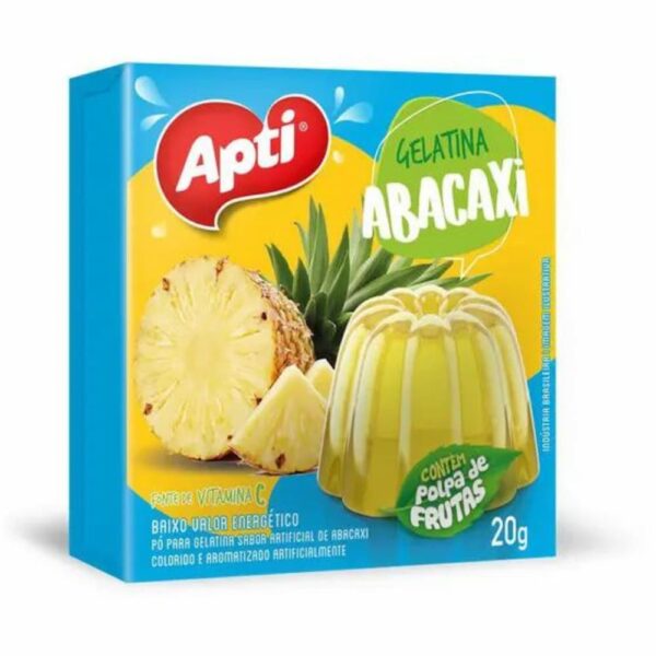 Gelatina pó Abacaxi APTI 20 g