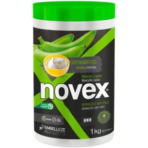 Mascarilla Novex SuperHairFood Banana y Proteína vegano 1Kg