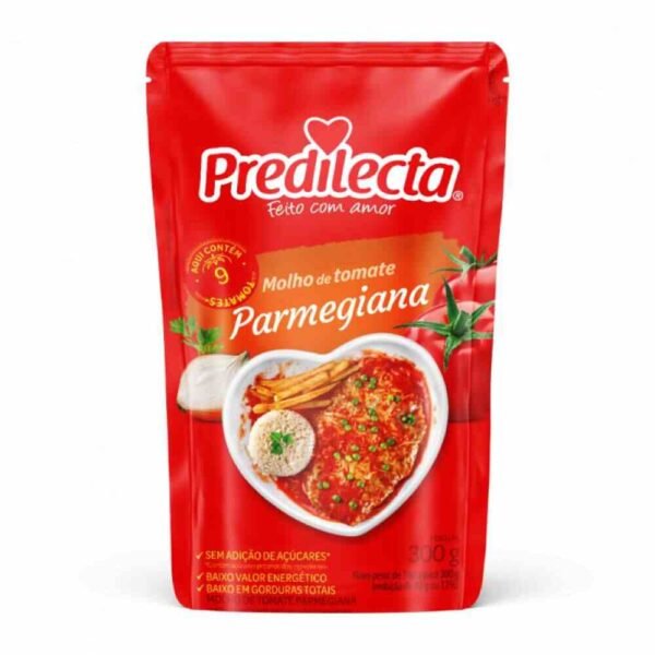 Molho De Tomate Predilecta 300g Sachê Parmegiana