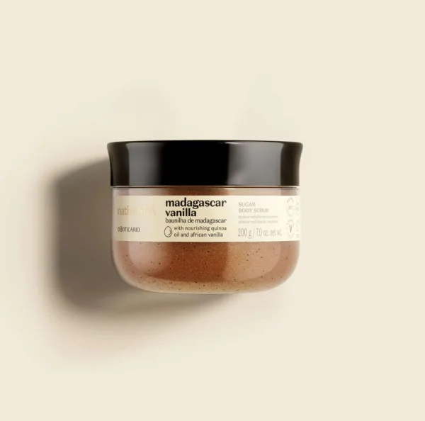 O BOTICÁRIO NATIVA SPA AÇÚCAR ESFOLIANTE BAUNILHA DE MADAGÁSCAR 200G