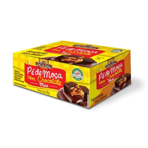 pé moça c/chocolate 120 g