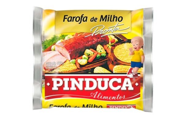 Farofa De Milho Pinduca Pronta 400G