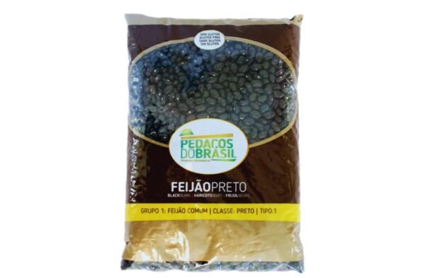 Feijão Preto Pedaços Do Brasil 1Kg