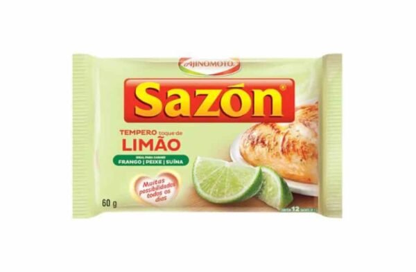 TEMPERO TOQUE DE LIMÃO SAZÓN 60 g