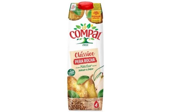 Sumo Compal Nectar Pera Rocha 1L
