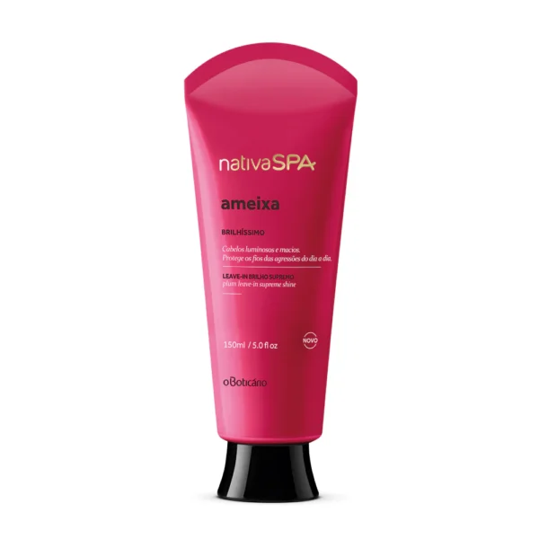LEAVE IN CABELOS LUMINOSOS NATIVA SPA AMEIXA, 150ML
